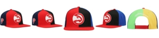 Mitchell & Ness Men's Red Atlanta Hawks NBA 75th Anniversary What The? Snapback Hat